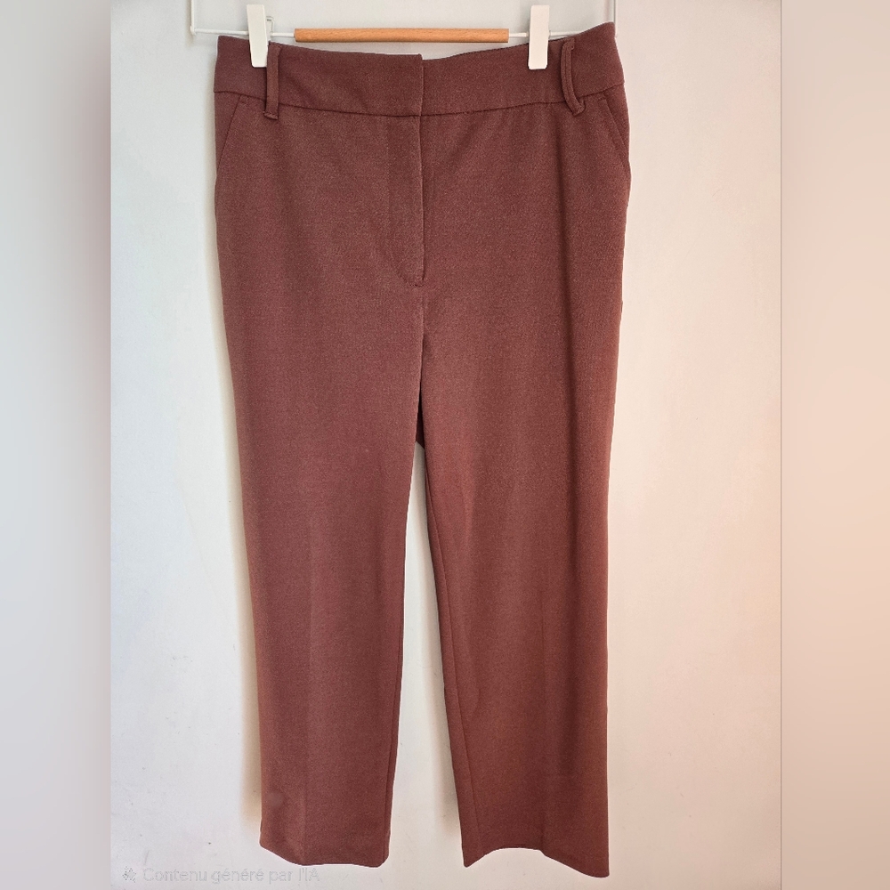 REITMANS SIGNATURE Dusty Mauve Maroon Pants